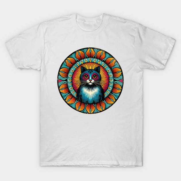 zen cat T-Shirt by Anthony88